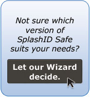 SplashID Version Wizard